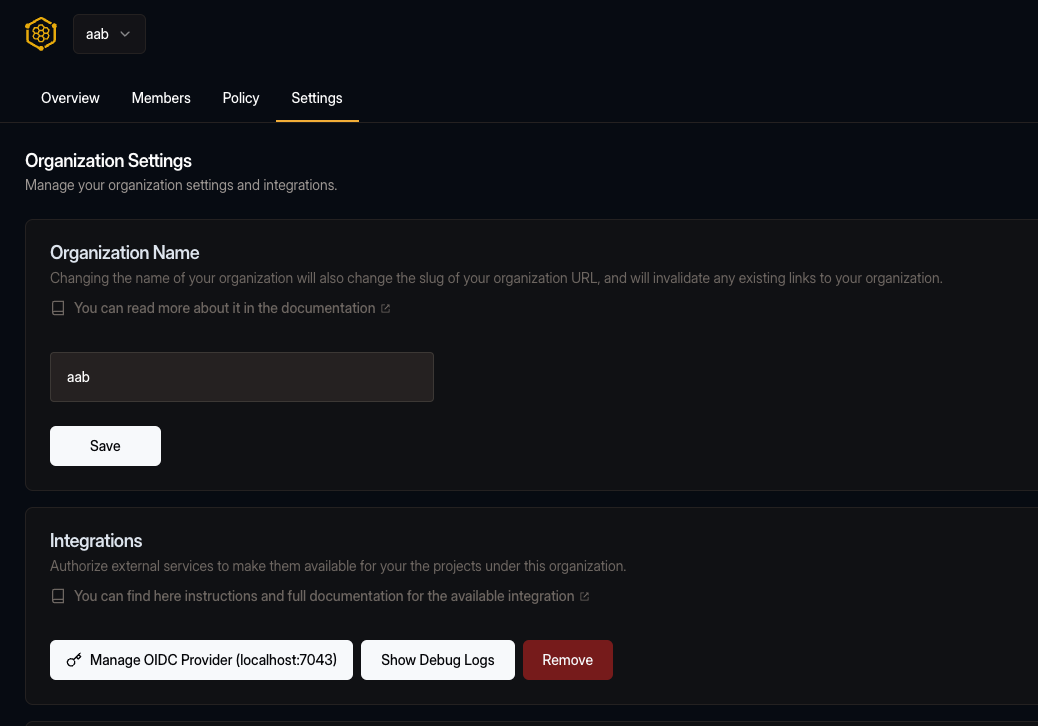 Schema Check approval form